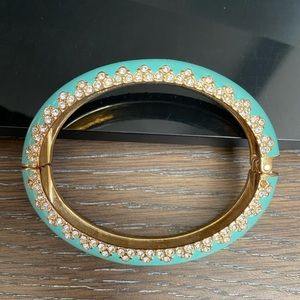 Stella & Dot Paige enamel bangle bracelet